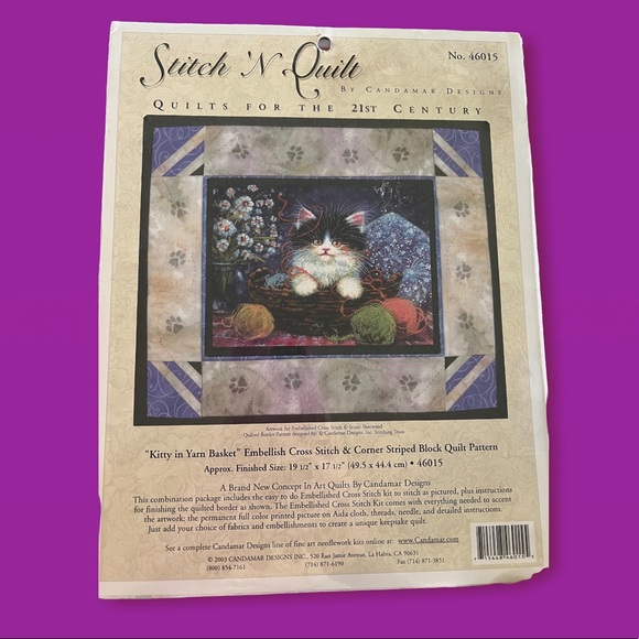 Brand NWOT Stitch ‘N Quilt BY Dandamar Designs - Picture 5 of 5